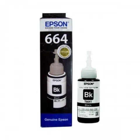  Epson C13T6641 Black Ink Bottle