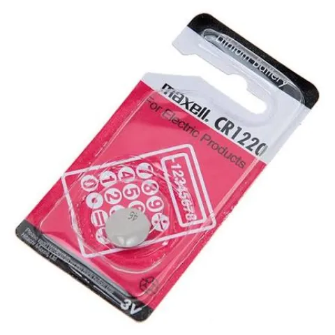 Maxell 3V Lithium Battery CR1220 for CCTV, DVR, HVR, XVR, NVR