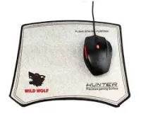 Office Mouse Pad - Wolf Hunter L16 — photo 1