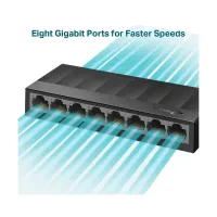 TP-Link LS1008G 8-Port 10/100/1000Mbps Gigabit Desktop Switch — photo 1