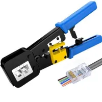 ORASIX EZ RJ45 RJ11/12 CAT5 CAT5e CAT6 Pass Through Connector Crimping Tool — photo 4