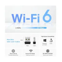 TP-Link Archer TX1U Nano AX300 Wi-Fi 6 Dual Band USB Adapter — photo 3