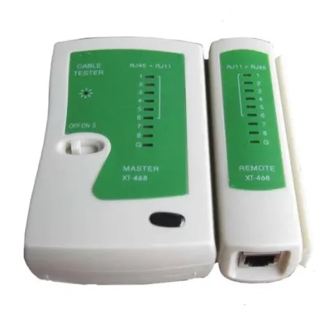 Xt-468 RJ45 Rj11 BNC Cat5/Cat6 Network LAN Cable Tester