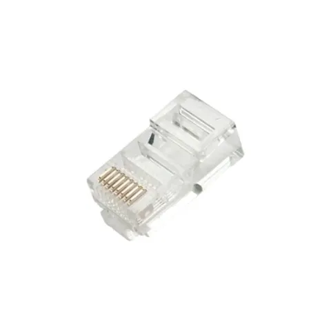 Orasix Cat-5 Transparent RJ45 Connector (100 units)