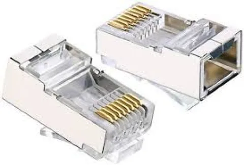 UGREEN NW111 (50248) Cat6 Metal Transparent RJ45 Connector (100 units)