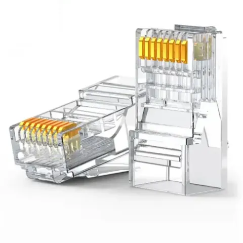 UGREEN NW120 (60558) Cat6 Transparent RJ45 Connector (100 units)