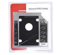 Laptop DVD to 2nd SSD/HDD Caddy Hard Drive Enclosures 12MM — photo 1
