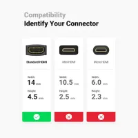 UGREEN 20107 HDMI Female to Female Adapter - Jointer — photo 2