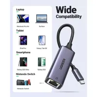 UGREEN CM199 (50737) USB Type-C to 10/100/1000M Ethernet Adapter — photo 3