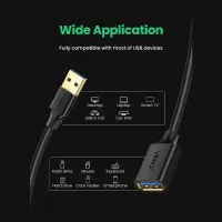 UGREEN US129 (90722) USB-A Male to Female Extension Cable - 5M — photo 2