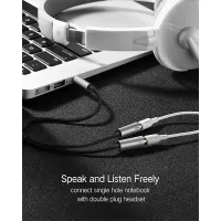 UGREEN AV141 (10789) 3.5mm to 2x3.5mm Audio Cable — photo 3
