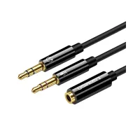 UGREEN AV140 (20898) 3.5mm to 2 Audio Cable - Black — photo 1