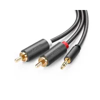 UGREEN AV102 (10512) 3.5mm to 2x RCA Audio Cable - 3M — photo 1