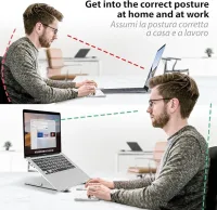 Laptop Stand Aluminum Alloy Adjustable Multi-Angle Kit — photo 6