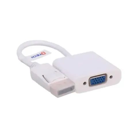 Dtech Display DP Port To VGA Converter, DT-6506