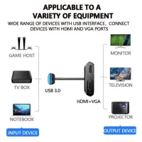 Dtech USB To HDMI & VGA Adapter, DT-2906 — photo 2