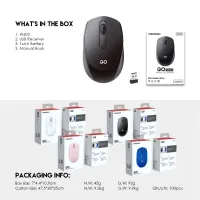 Fantech Go W603 Wireless Black Optical Mouse — photo 2