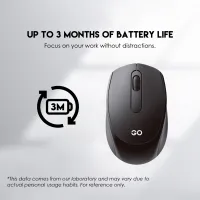 Fantech Go W603 Wireless Black Optical Mouse — photo 5